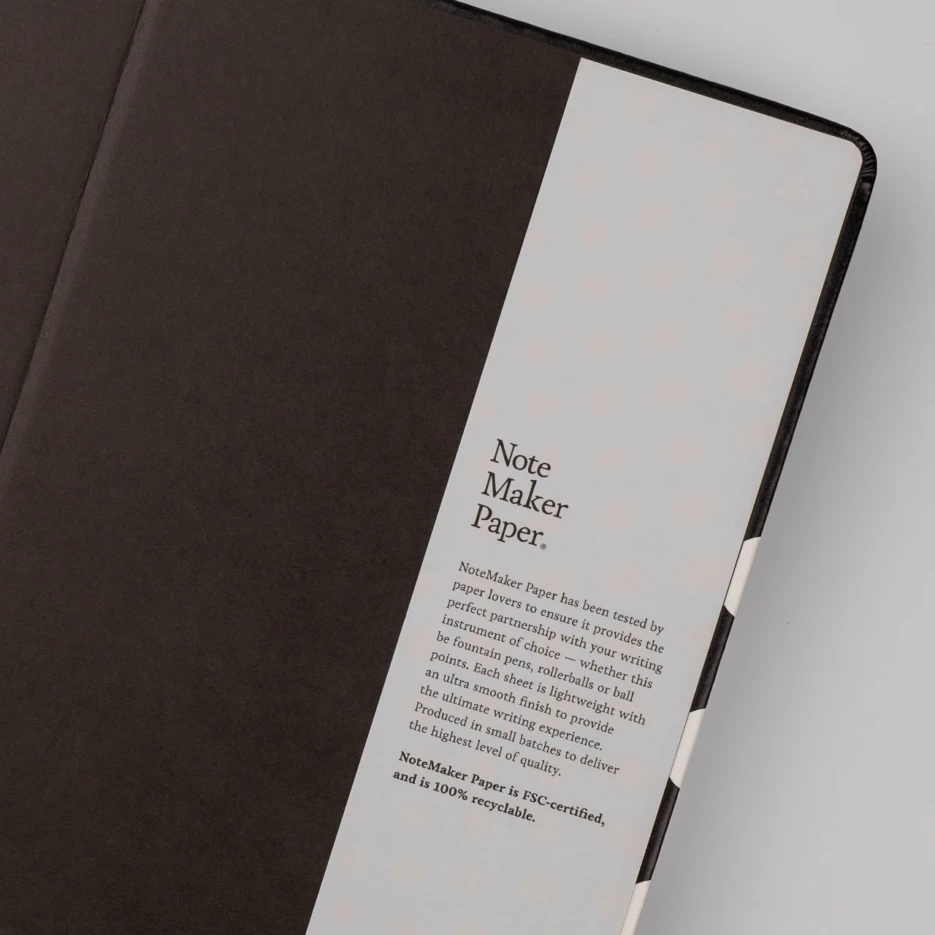 Image of Any Day Now - 2025 Diary - The Freestyler - Ruled - Black & White