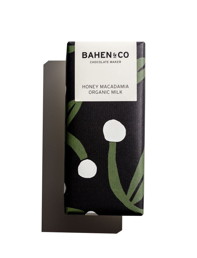 Image of Honey Macadamia- Organic Milk | Bahen & Co Chocolate
