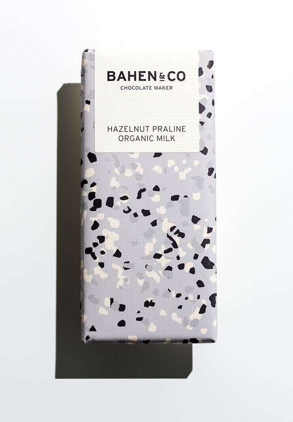 Image of Hazelnut Praline- Organic Milk | Bahen & Co Chocolate