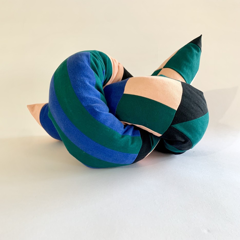 Image of Patchwork Knot Cushion | Mamy Hews