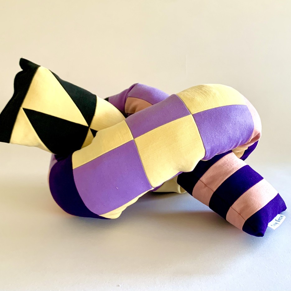 Image of Patchwork Knot Cushion II | Mamy Hews