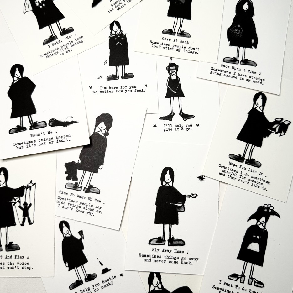 Image of 21 Friends Cards | The BlackDog Project