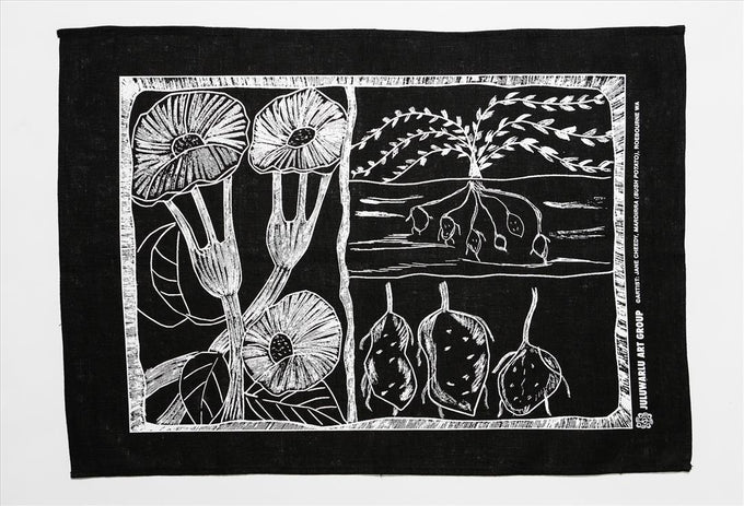 Image of Juluwarlu Tea Towel - Midirra
