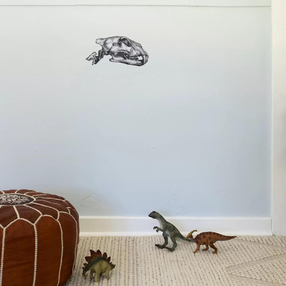 Image of Lion Skull Wall Decal ALR-LION
