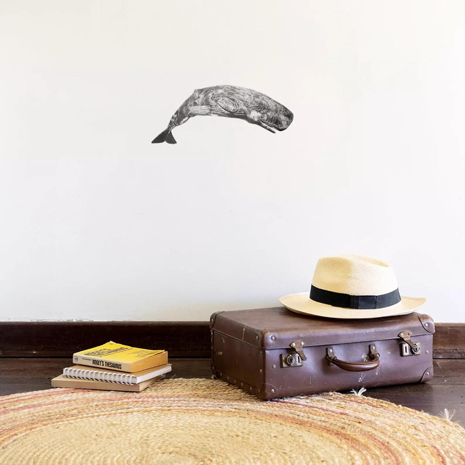 Image of Whale Wall Decal ALR-WHAL