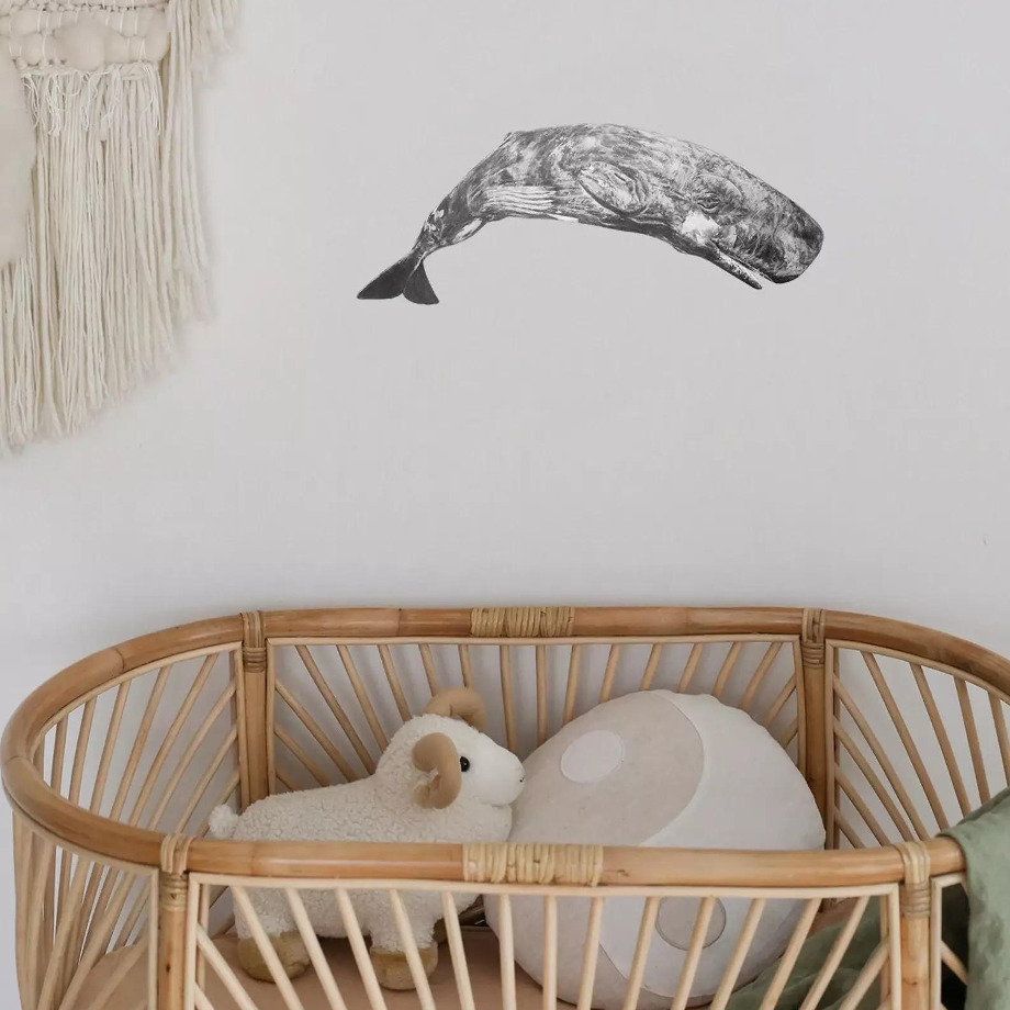 Image of Whale Wall Decal ALR-WHAL
