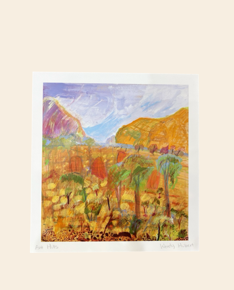 Image of Juluwarlu Giclee Print - Ant Hills | Wendy Hubert