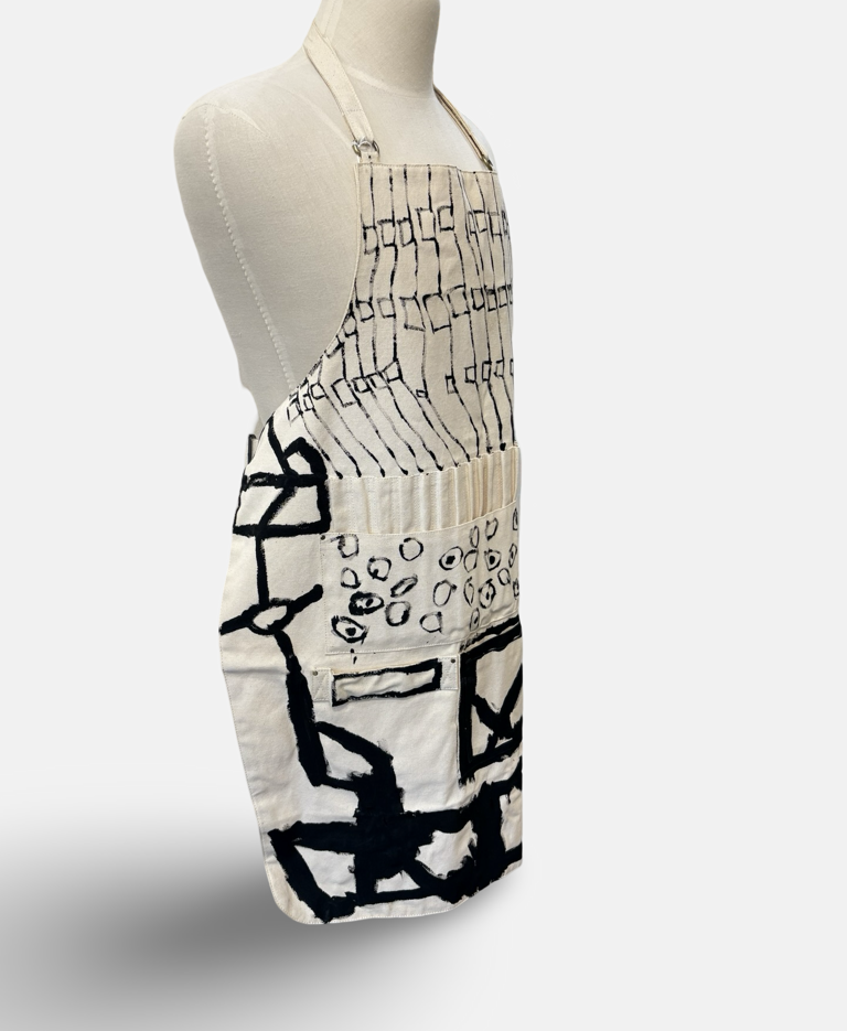 Image of Hand Painted Apron II | Darryl Dempster