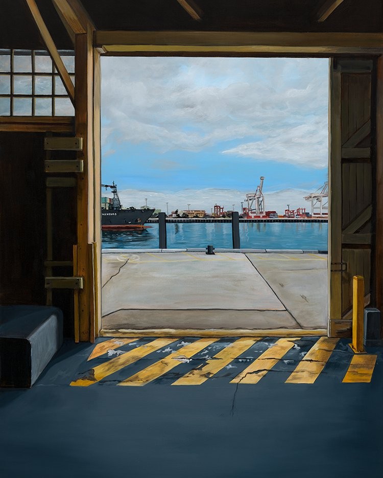 Image of B Shed Arrival | 40cm x 30cm
