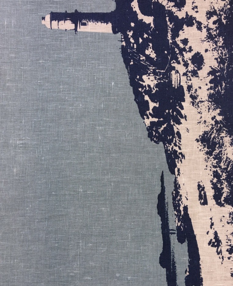 Image of Linen Tea Towel - Bathurst Point Lighthouse Rottnest Island