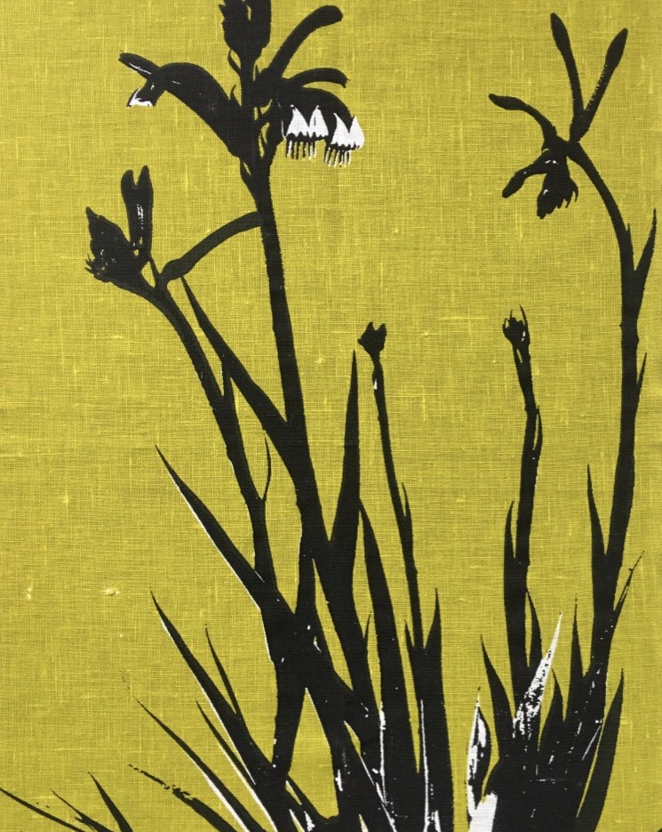 Image of Linen Tea Towel - Kangaroo Paw