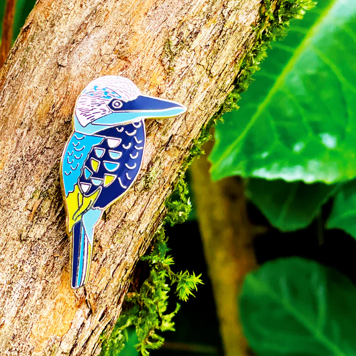 Image of Kookaburra Enamel Pin | Braw Paper Co