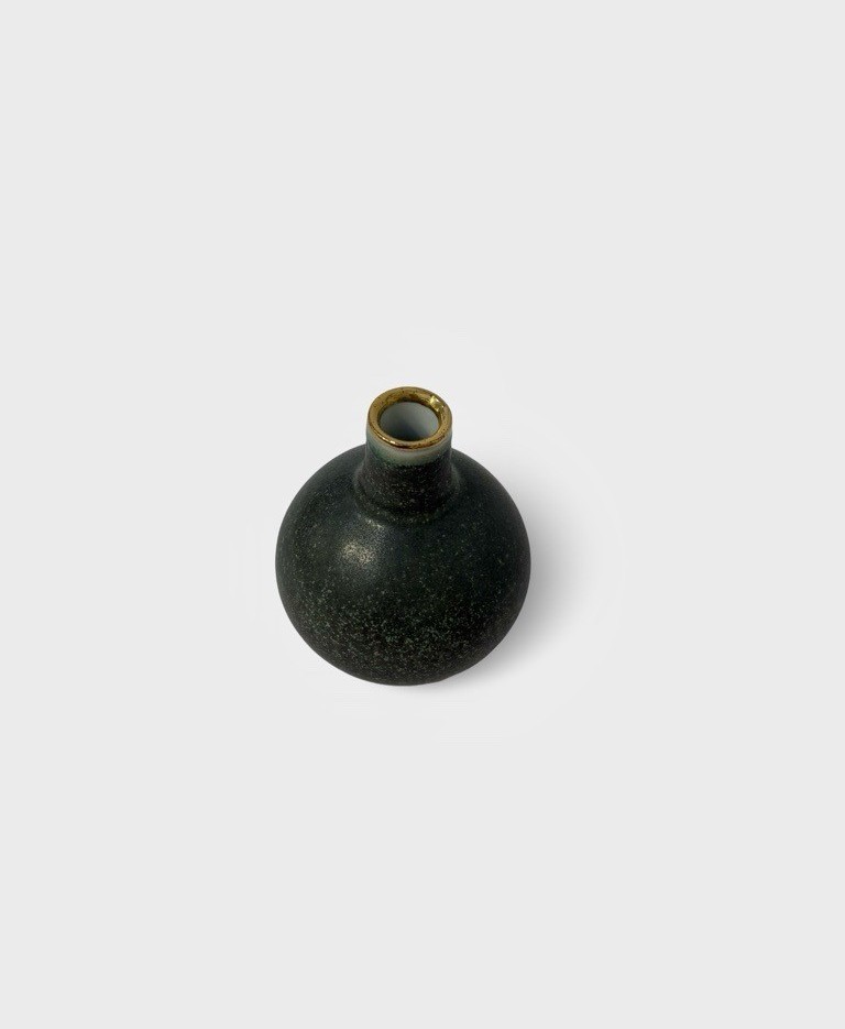 Image of Bottle Green & Gold 2 | Sandra Black