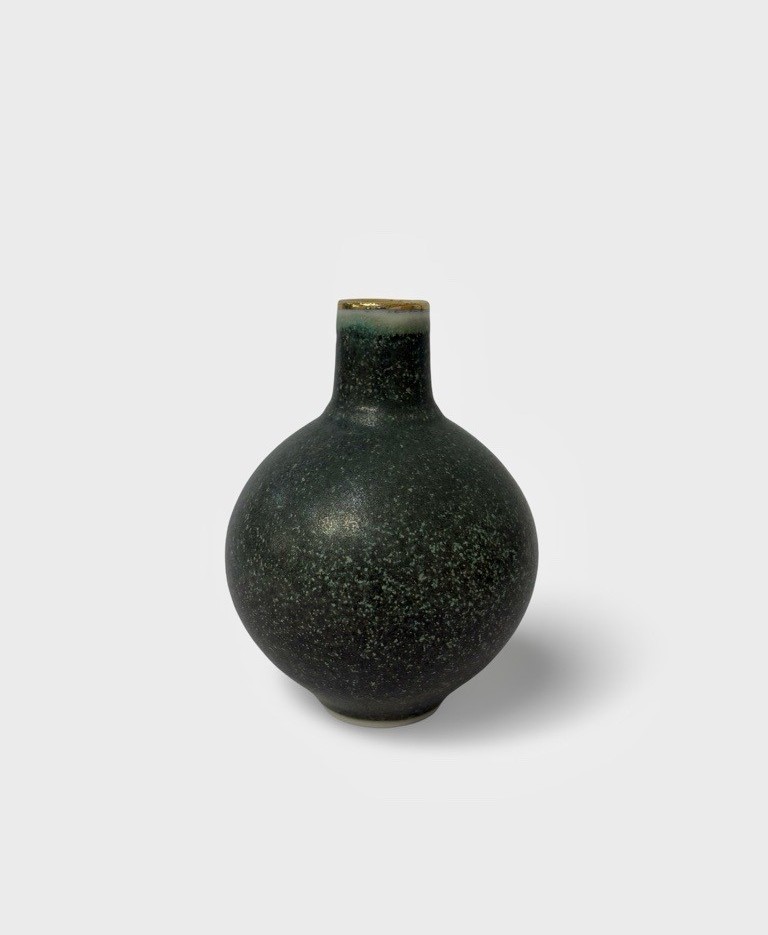 Image of Bottle Green & Gold 2 | Sandra Black