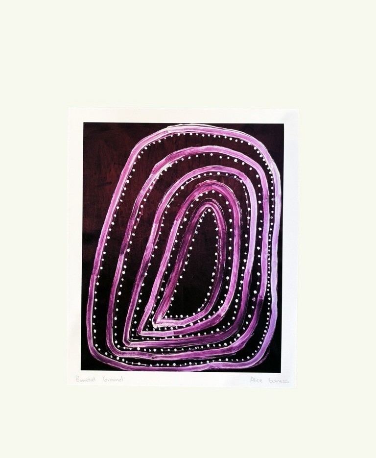 Image of Juluwarlu Giclee Print - Burndud Ground | Alice Guiness