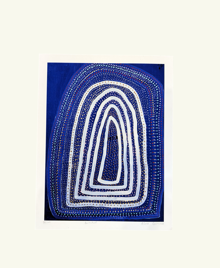 Image of Juluwarlu Giclee Print | Burndud |Alice Guiness