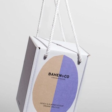 Image for Easter Egg Honey & Almond Nougat | Bahen & Co Chocolate