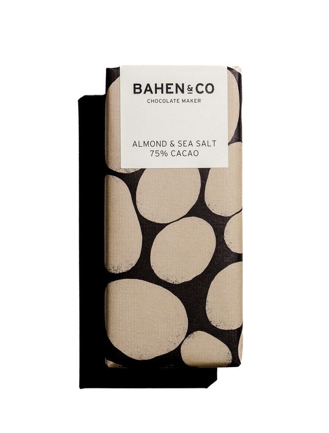 Image of Almond & Sea Salt  75% Cacao | Bahen & Co Chocolate