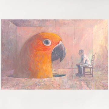 Image for Archival Print | Companion Animals (Parrot)