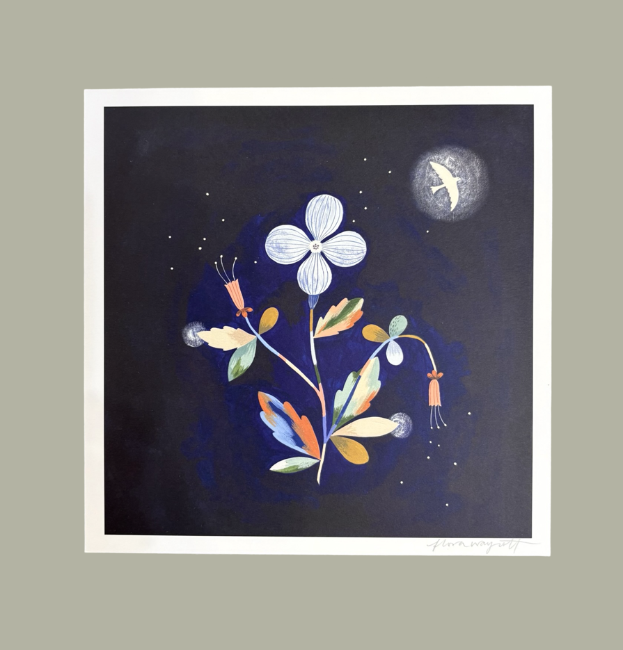 Image of Digital Print - Ethereal Bloom | Flora Waycott