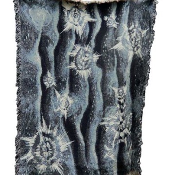 Image for FLM Yabinki Blankie Blanket Large  Yabini Kickett Nyoongar Artist 495