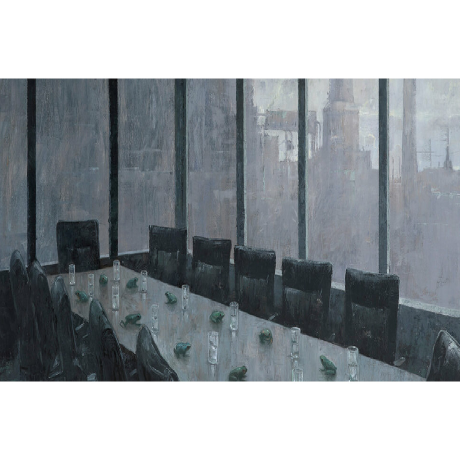 Image of Archival Print | Members of the Board - Frogs