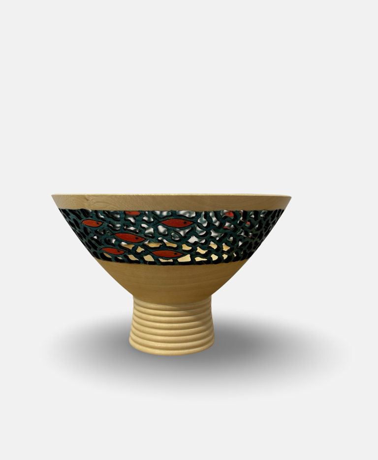 Image of Bowl Goldfish I Jacaranda