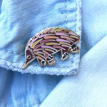 Image for Echidna Enamel Pin | Braw Paper Co.