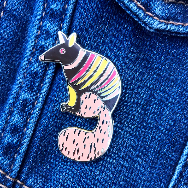 Image of Numbat Enamel Pin | Braw Paper Co