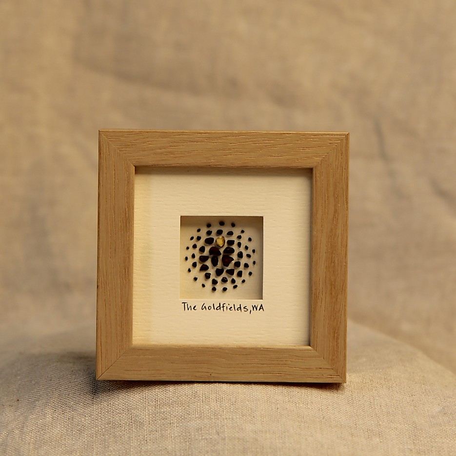 Image of Exhibition Small Gold & Ironstone I