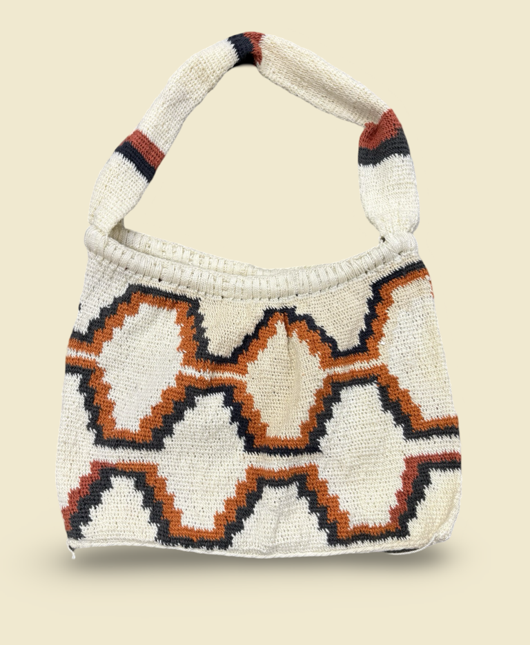 Image of Handwoven PNG Wool Bilum | Medium