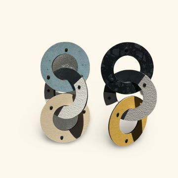 Image for MER Chain-link Earrings III
