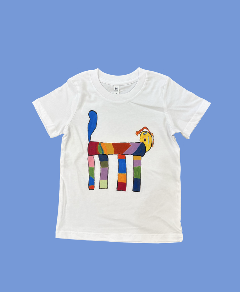 Image of Kids Tee | Multicolour Dog (RJ)