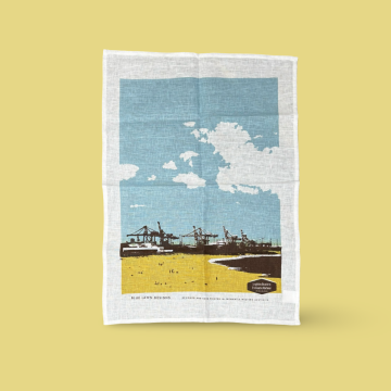 Image for Linen Tea Towel - Leighton Beach to Freo Harbour