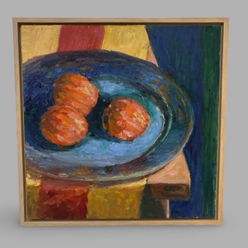 Image for Apples in Moving Light Oil Painting | BJA