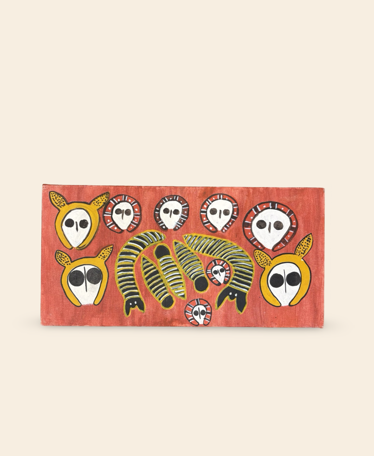 Image of Original Painting Gudu Mungulu 341-19 (21-0138)