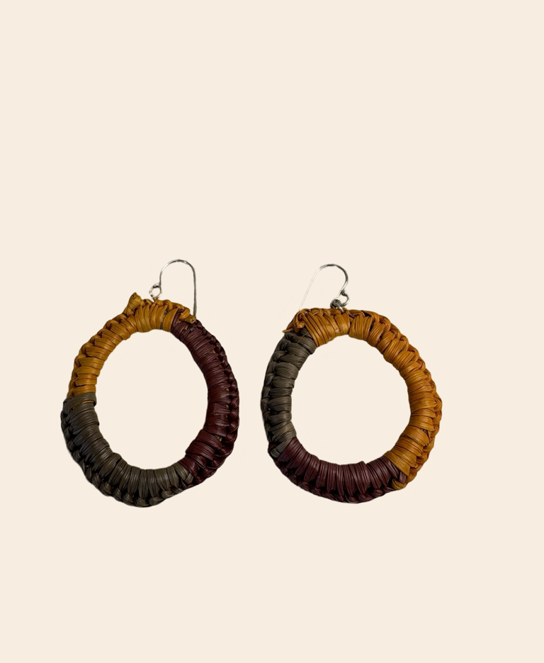 Image of Buku Earrings Woven I