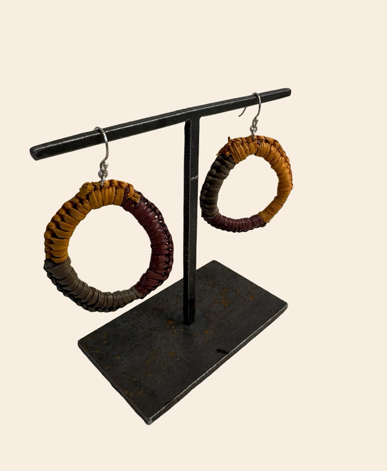 Image of Buku Earrings Woven I