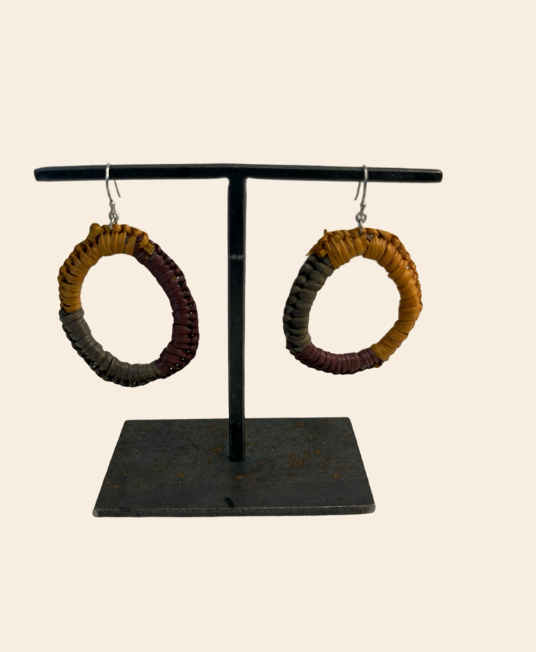 Image of Buku Earrings Woven I