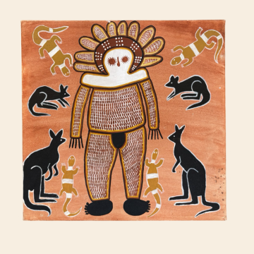 Image for Original Painting Gordon Barunga 074-21 (21-0144)