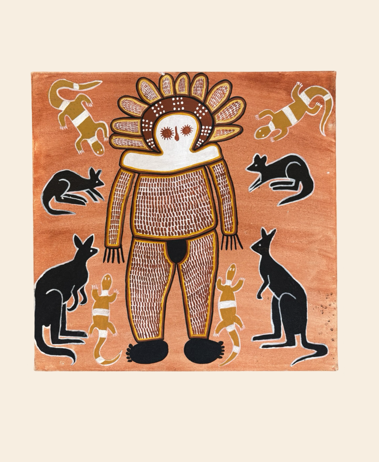 Image of Original Painting Gordon Barunga 074-21 (21-0144)