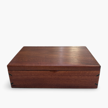 Image for Wooden Box with Tray | Jarrah 259