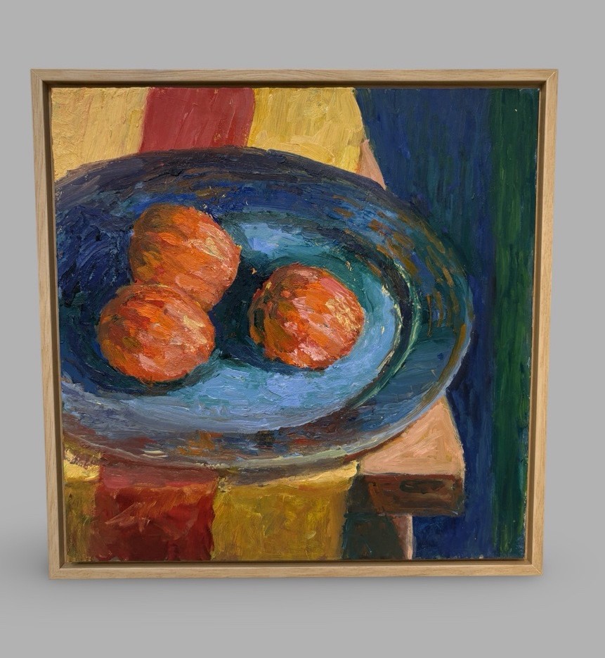 Image of Apples in Moving Light Oil Painting | BJA