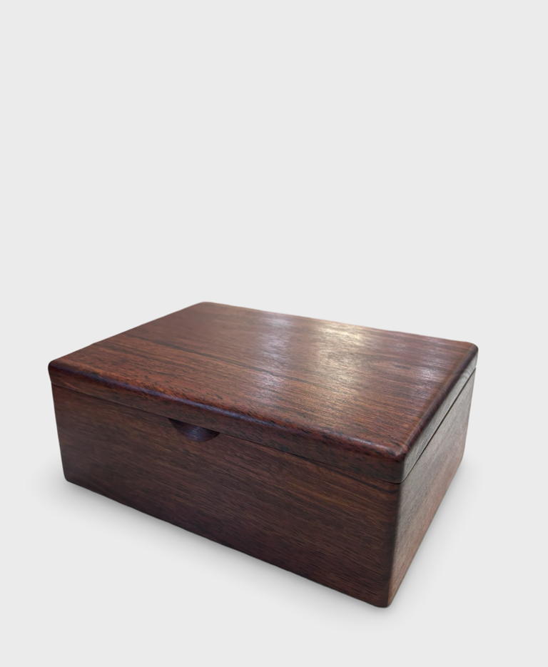 Image of Wooden Box with Tray | Jarrah 179