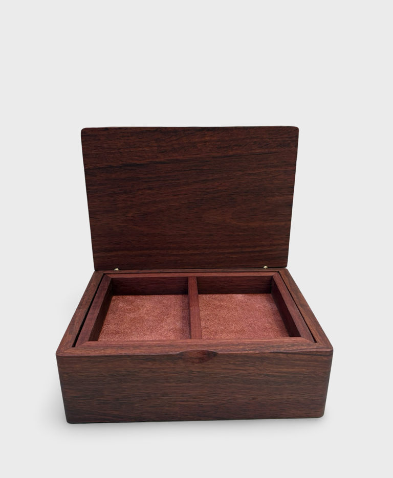 Image of Wooden Box with Tray | Jarrah 179