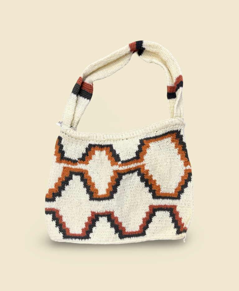 Image of Handwoven PNG Wool Bilum | Medium
