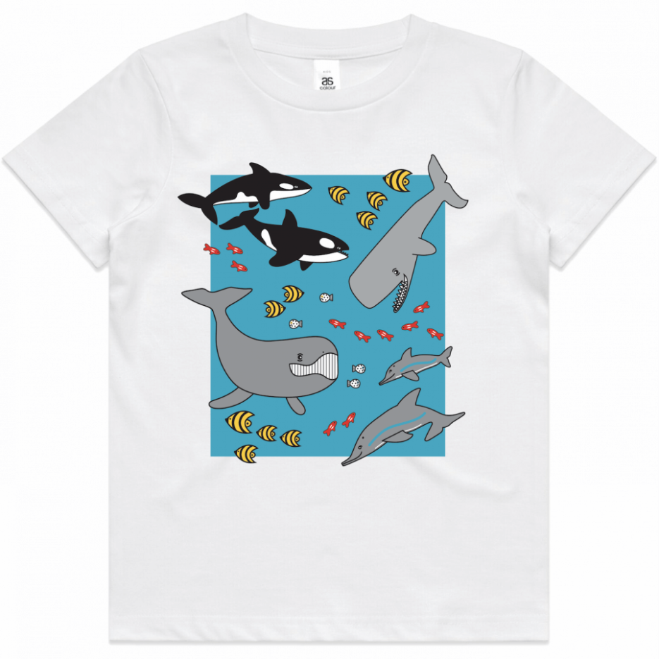 Image of Kids Ocean T-Shirt Size 6 | Frane Lessac