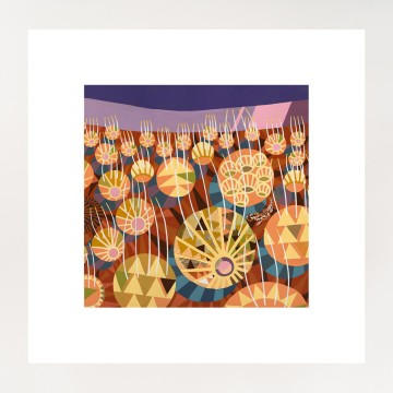 Image for Spinifex at Sunset Print | Helen Ansell
