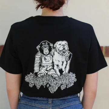 Image for BLD Tshirt XS - Best Friends on Black