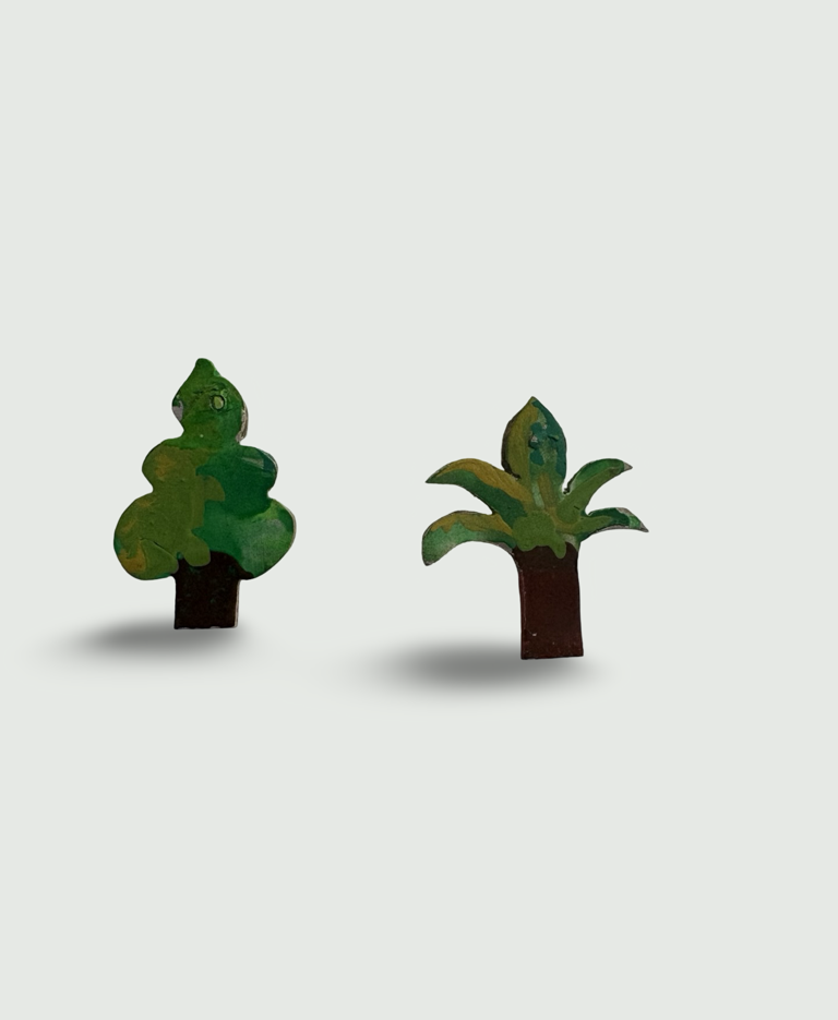 Image of SSU Earrings Tiny Trees